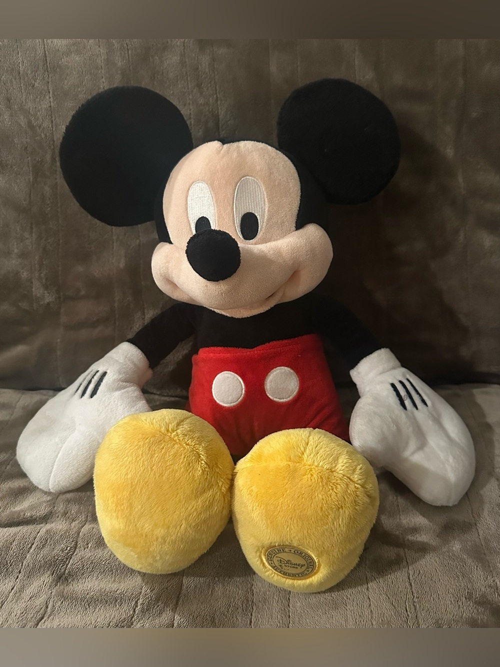 Disney Store Mickey Mouse 18” Plush - Classic Style